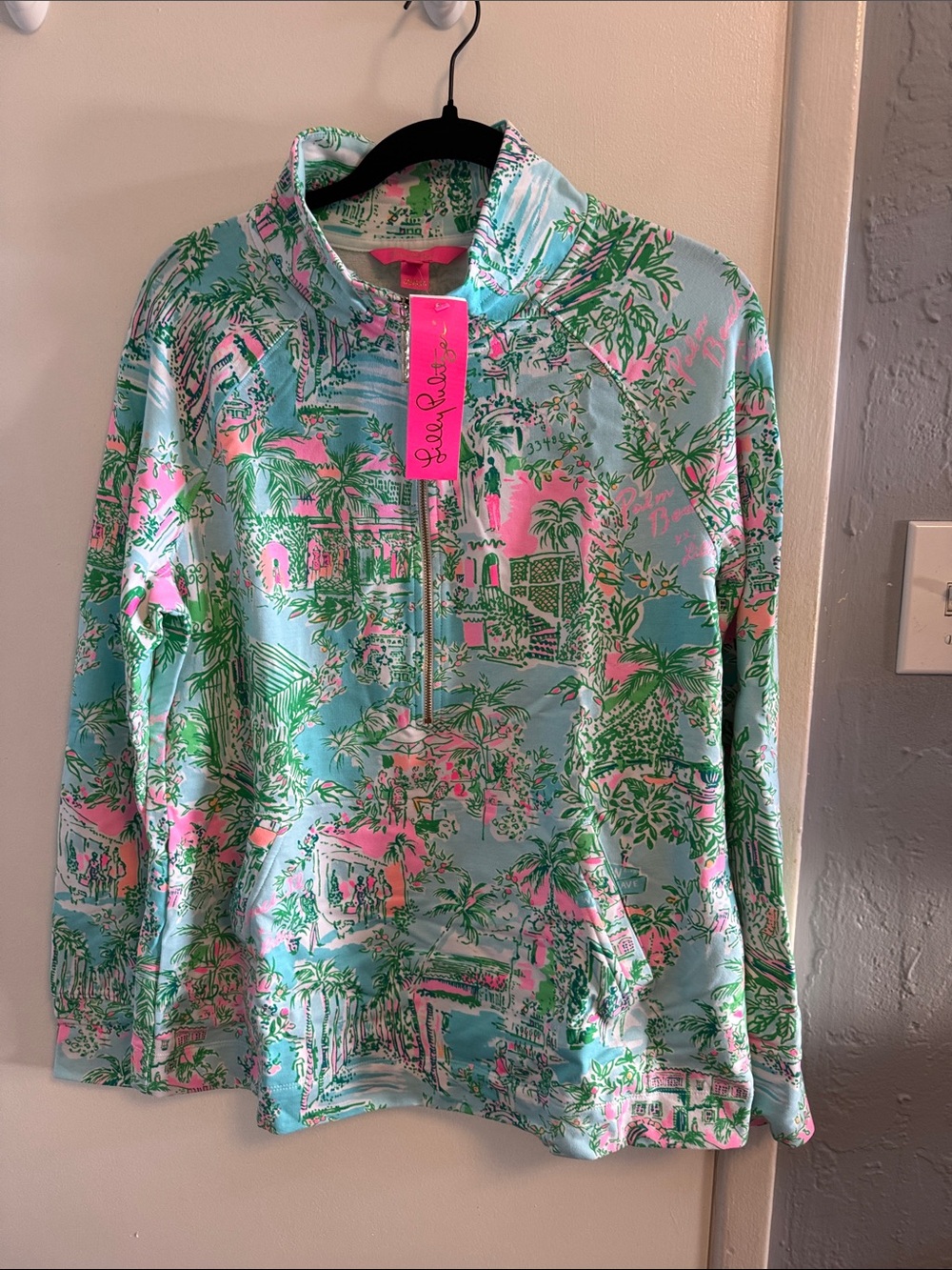 NWT Lilly Pulitzer Popover.   Lilly Loves Palm Beach.  Size L.